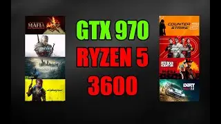 GTX 970 4GB + Ryzen 5 3600 : Test in 1080p - GTX 970 4GB Gaming test