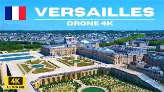 🇫🇷 Versailles Palace and Gardens France. Video 4K