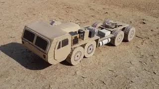 OSHKOSH HEMTT, ТАКТИЧЕСКИЙ ВОЕННЫЙ ГРУЗОВИК В КАРТОНЕ 🪖