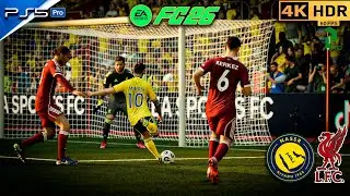 Ronaldo + Messi + Mbappe 😱 Al Nassr vs Liverpool | 4K HDR Gameplay #ronaldo #messi #fc26 #ps5 #viral