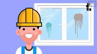 Window Cleaning Service 2D Animated Promo Video