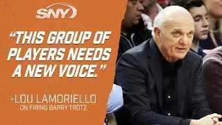Islanders GM on firing Barry Trotz: 'Players need a new voice' | Islanders News Conference | SNY