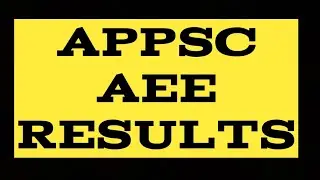 APPSC AEE Results, APPSC AEE category wise cut off marks, APPSC latest news