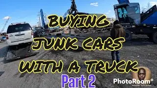 BUYING JUNK CARS WITHOUT A TRUCK GANGSTER TURN JUNKER WE BUY JUNK CARS PART 2