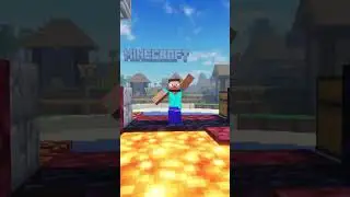 Roblox x Minecraft Dance 🎶Power Up🎵 #minecraft #roblox #dance #Kpop #game