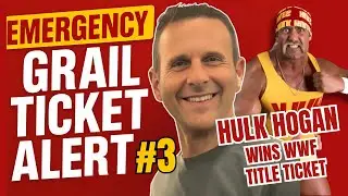 Emergency Grail Ticket Alert #3 | Rare Hulk Hogan & Nirvana Tickets w/ Dave Youhanaie