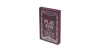 Hardcover Fantasy Book with Colored End Papers, Silver Foil Cover, and Sprayed Edges