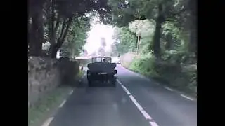 Drive from Lisdoonvarna to Ballyvaughan, and just beyond Bishopsquater (County Clare, Ireland)