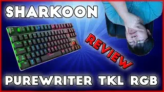 SHARKOON PUREWRITER TKL RGB - Teclado mec&acirc;nico low profile???