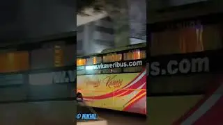 SCANIA BUS OF VKAVERI TRAVELS #scania #ytshorts #shortsfeed #shortvideo #scaniabuses
