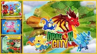Dragon City (Город драконов) #1 Новая жизнь - новые драконы Let's Play