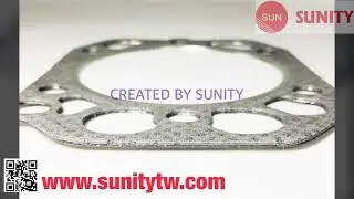 TAIWAN SUNITY - Cyl HEAD GASKET EP84 for Kubota Diesel Engine