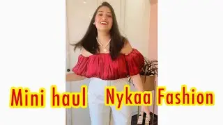 Mini Shopping Haul From Nykaa Fashion During Sale #shorts