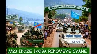 M23 IKOZE IKOSA ISHOBORA KUZICUZA; KUREKURA UMUJYI WA UVIRA BIGIYE GUTUMA M23 ICIRIRIKA