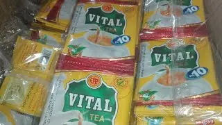 Vital Tea Sachet 10Rupees Bondl Box Prizes New Rate List Update Urdu Pakistan || Wholesale 2023