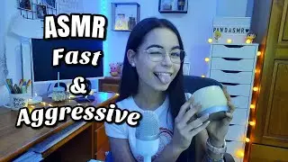 ASMR FAST & AGGRESSIVE!🤪 | ASMR R&Aacute;PIDO Y AGRESIVO | ASMR en espa&ntilde;ol | Pandasmr