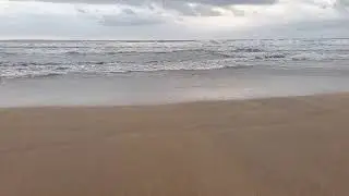 Beautiful Beach Ambience with Calming Waves 🌊 #asmr #peacefulwaves #relaxingsounds #oceanwaves 