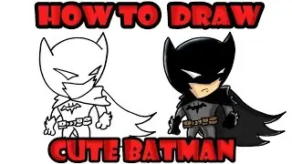 How to Draw Batman : Step By Step