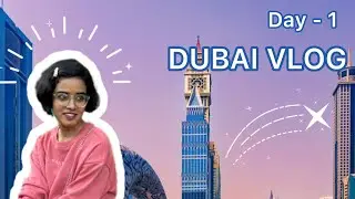 Room Tour to Creek View Dinner #vlog #travelvlog #dubai #firstday #travel  #candid
