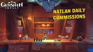 How To Unlock Natlan Daily Commissions | Natlan | Genshin Impact 5.0 #Genshinimpact #GBSLight