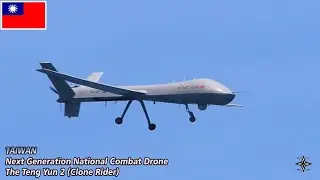 Taiwan completes testing of next generation combat drone Teng Yun 2 (Clone Rider)