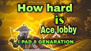 how hard is ace lobby | my new sensitivity | I PAD 8 GEN 32 GB