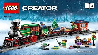 LEGO instructions - Creator Expert - 10254 - Winter Holiday Train (Book 2)