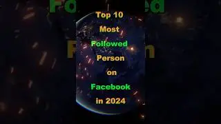 Top 10 most followed person on facebook in 2024 #top #top10 #facebook #2024 #viral #shorts