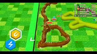 TRYING THE MAGNET TRICK FOR THE FIRST TIME ON SNAKE RIVALS 🐍🔥😎 #shorts
