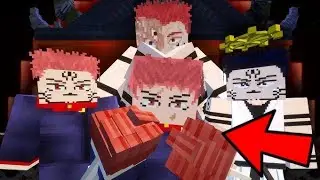 Sukuna teste  Santuário malevolente no Minecraft 