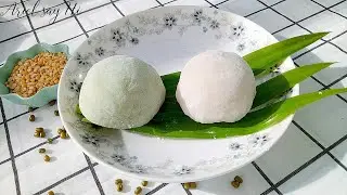 Cách làm bánh Mochi nhân Đậu Xanh - how to made Mochi | Ariel say Hi