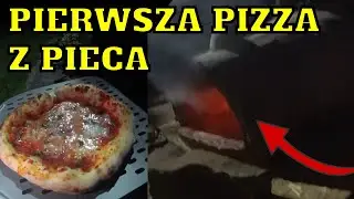 PIERWSZA PIZZA Z PIECA WŁASNEJ ROBOTY-PAJALOCKK