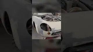 Кузовной ремонт и полная перекраска этого TVR Griffith.