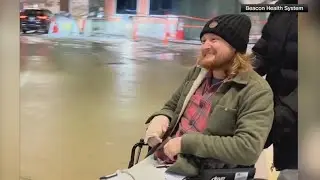 Man trapped in car for 6 days finally leaves hospital