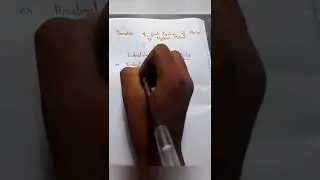 Derivation of First equation of motion by algebric method