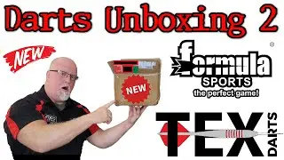 Видео распаковки Formula Sports &mdash; новый бренд дротиков &mdash; Tex Darts