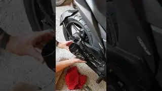 honda x blade m4 exthaus install