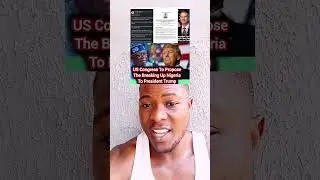 US Congress to propose the breaking up Nigeria to president Donald Trump