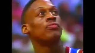 NBA Bulls vs Pistons Nov 11 1992 highlights 92 93 season