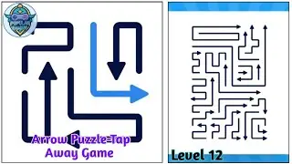 Arrow Puzzle: Tap Away Game Level 12 Gameplay Solution