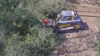 Drone + John Deere + Rut = Crash