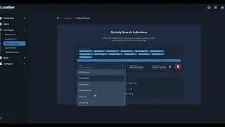 How to Use Panther Indicator Search