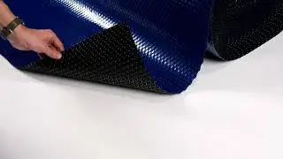 Покрывало плавающее для бассейна Poolmagic синее/черное