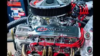 350 Chevy/440 HP Aluminum Heads/Roller cam 💯% www.enginefactory.com