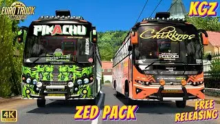 KGZ Zed pack(bs4) release video-English(for non Keralites)-ets2 free mod 1.57 and above