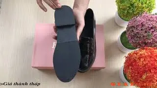[GI&Agrave;Y OXFORD ĐẸP]Review gi&agrave;y Oxford nữ Vintage M0546- Đen(LH0963969226)