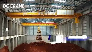 Automated Bulk Grab Overhead Crane