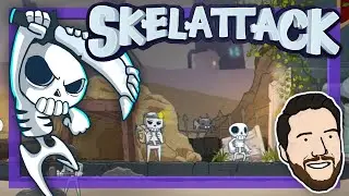 Skelattack - Hand-drawn action platformer - PART 1 | Graeme Games