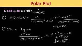 Calculation of Phase Cross Over Frequency(&omega;pc) Mathematically with detailed steps