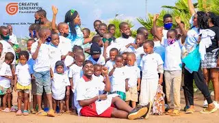 Creative Generation Foundation Christmas Party and Launch official Highlights Bwaise